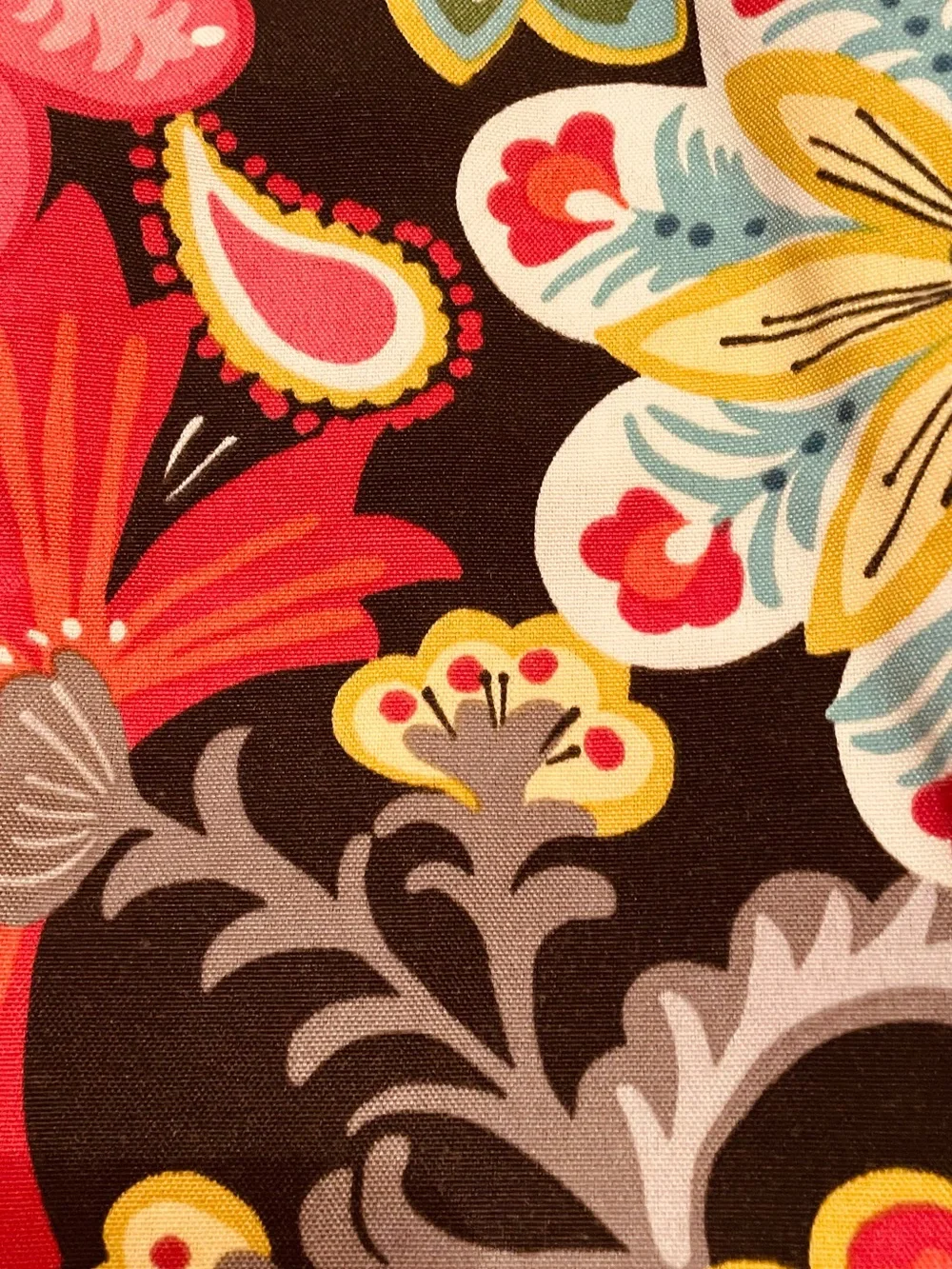 Floral Paisley Tote Bag in Multicolor